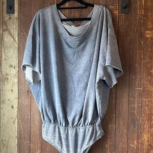 Not for sale -Reserved
FP Movement by Free People Charcoal Bodysuit